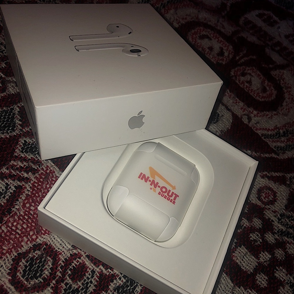 In N Out Burger AirPods